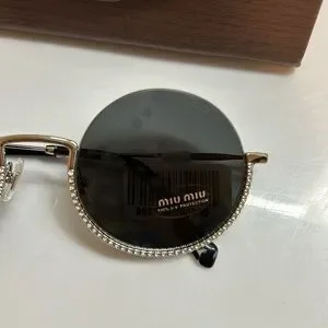Miu Miu | Accessories | New Miu Miu Mu 69us Bc5s 5222 Core  display picture 3